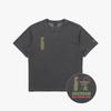 Diadora Equip Washed Graphic Back Mesh Short Sleeve T-Shirt Grey