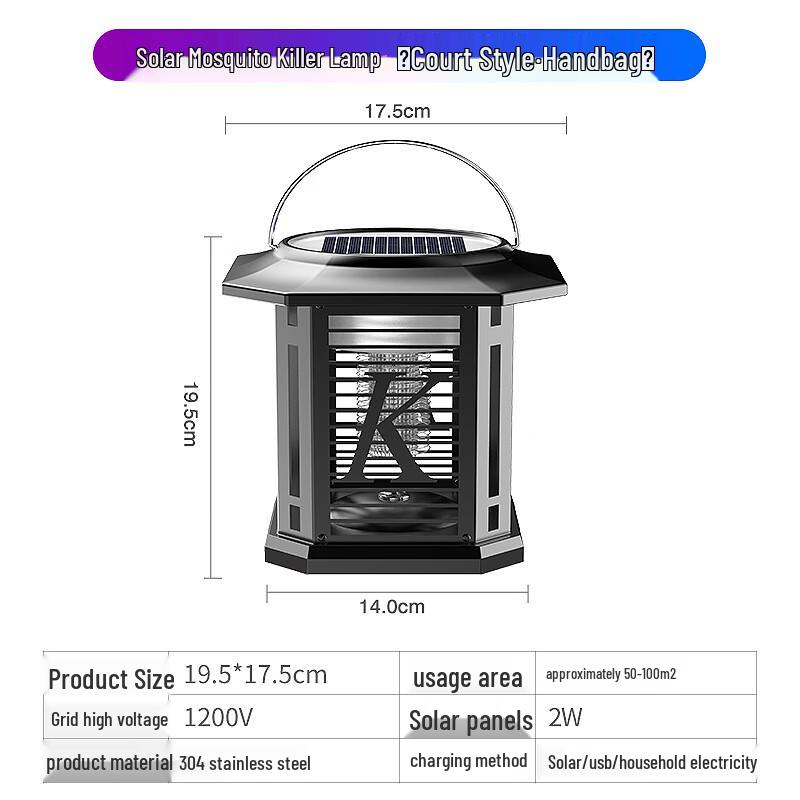 Heixie Outdoor Portable Mosquito Killer Lamp