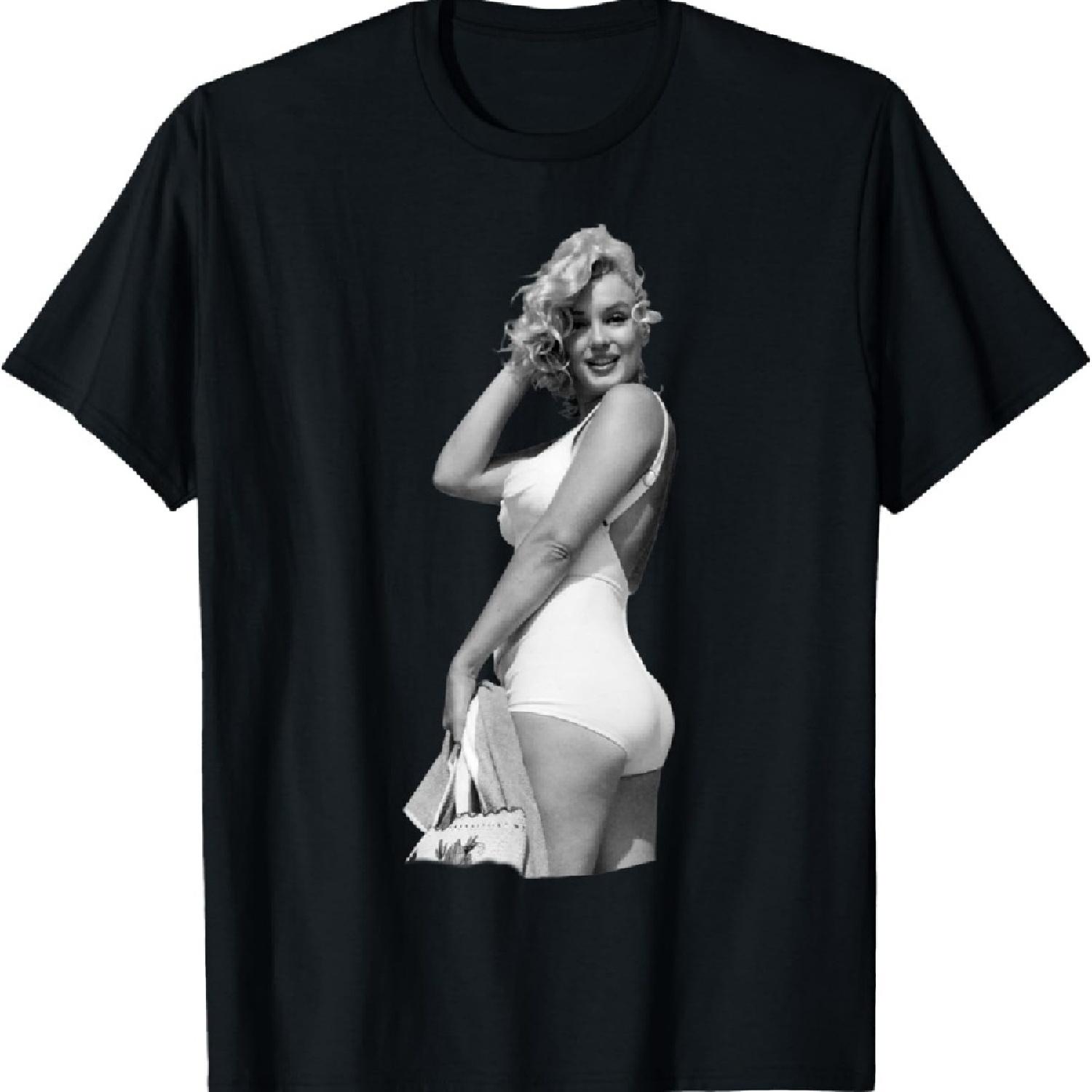 

Marilyn Monroe Beach Pose T-Shirt XXXXXL чёрный