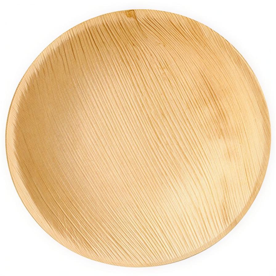 Talerz Z Liści Palmowych Okrągły 18,5 X 2,5 Cm 25 Szt