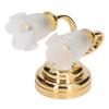 1:12 Lampada da parete in miniatura per casa delle bambole Modello di luce a LED con pulsante di commutazione per la decorazione della casa delle bambole