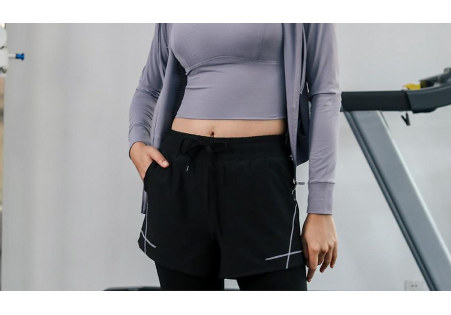 2022 Women's Quick-Dry Breathable Sports Jacket - Elastic Fitness Long Sleeve for Running & Yoga
