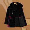 Women's Faux Mink Velvet Mid-length Winter Coat