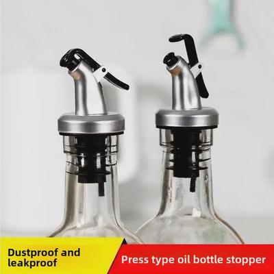 Universal Multi-Function Curved Spout Nozzle for Oil & Vinegar Bottles