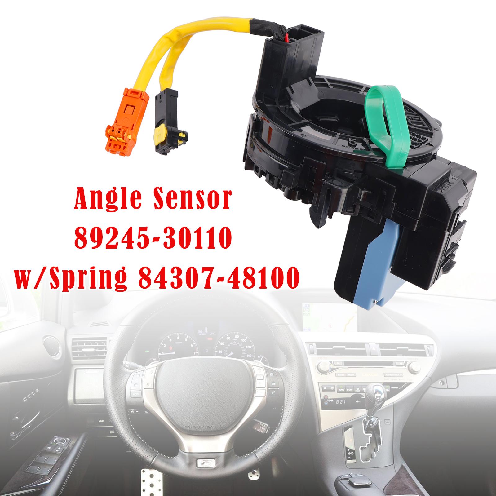 Steering Angle Sensor 89245-30110 w/Spring 84307-48100 for Lexus RX350 Rx450h 2013-2015