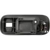 82216 Front Driver Side Interior Door Handle For Honda CR-V 1997 1998 1999 2000 2001,Replaces 72164-S10-A11ZA, Gray Housing With Chrome Lever
