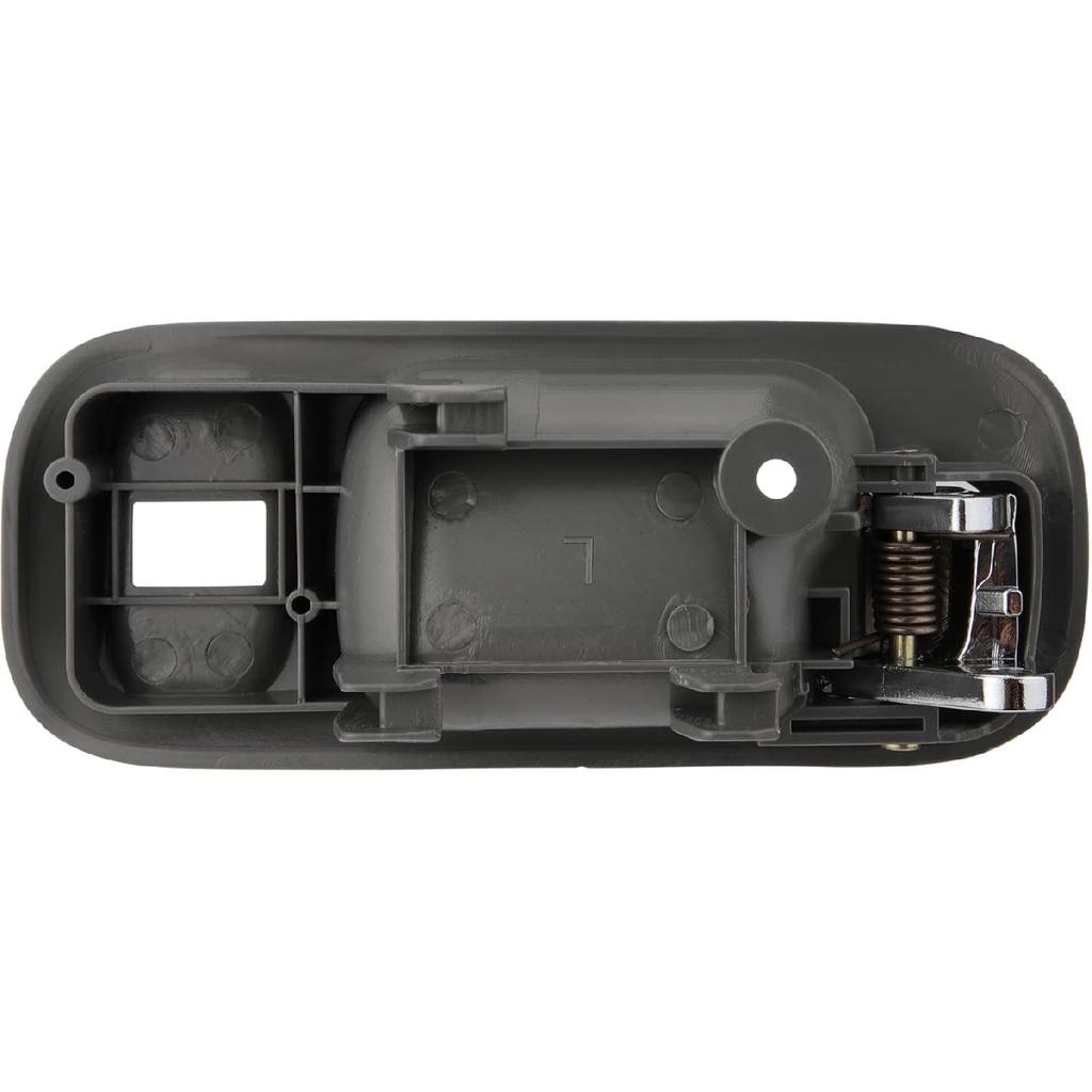 82216 Front Driver Side Interior Door Handle For Honda CR-V 1997 1998 1999 2000 2001,Replaces 72164-S10-A11ZA, Gray Housing With Chrome Lever