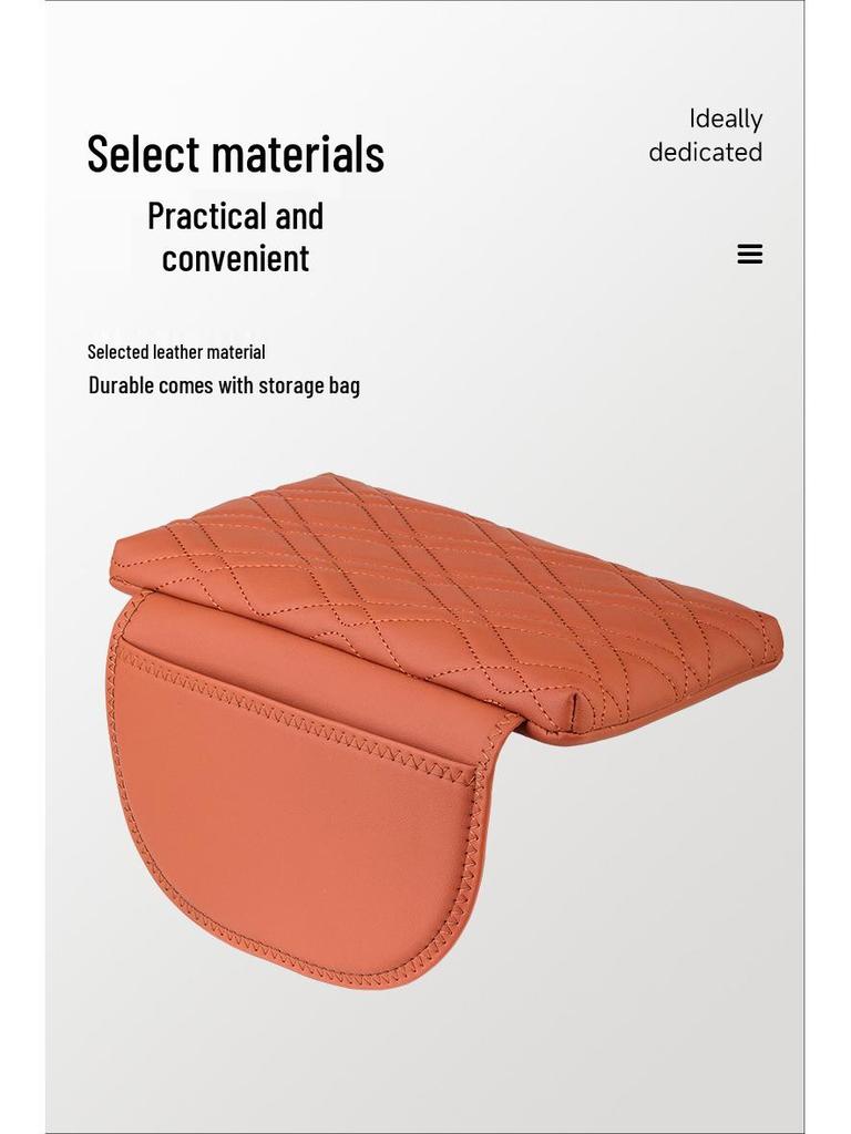 Ideal L7L8L9 Armrest Box Pad: Special Car Leather Protective Cover