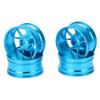 4Pcs RC Wheel Hub High Wear Resistance Aluminum Alloy Remote Control Car Accessories for 1Celsius10 Flat Sports Car