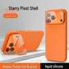 iPhone 17 Pro Max Magnetic Lens Holder Liquid Silicone Drop-Proof Case