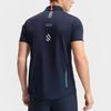 FILA Professional Sports Quick-Dry Pullover Short Sleeve Polo Shirt Men Polo Shirts Deep-Blue A11M528104F-NV