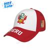 Peru Flag 3D Soccer Hats Sun Baseball Cap Breathable Adjustable Men Women Outdoor Fishing Hat