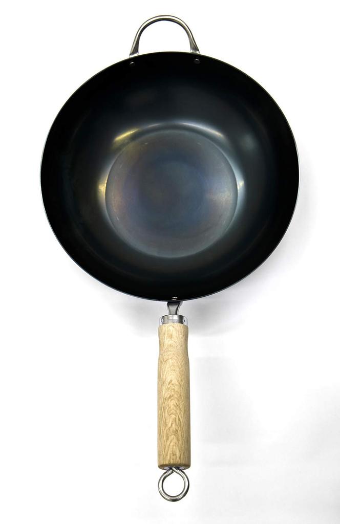 Kyoto Katsugu Wok, Stir-fry Pan, No Oiling Required, 28cm