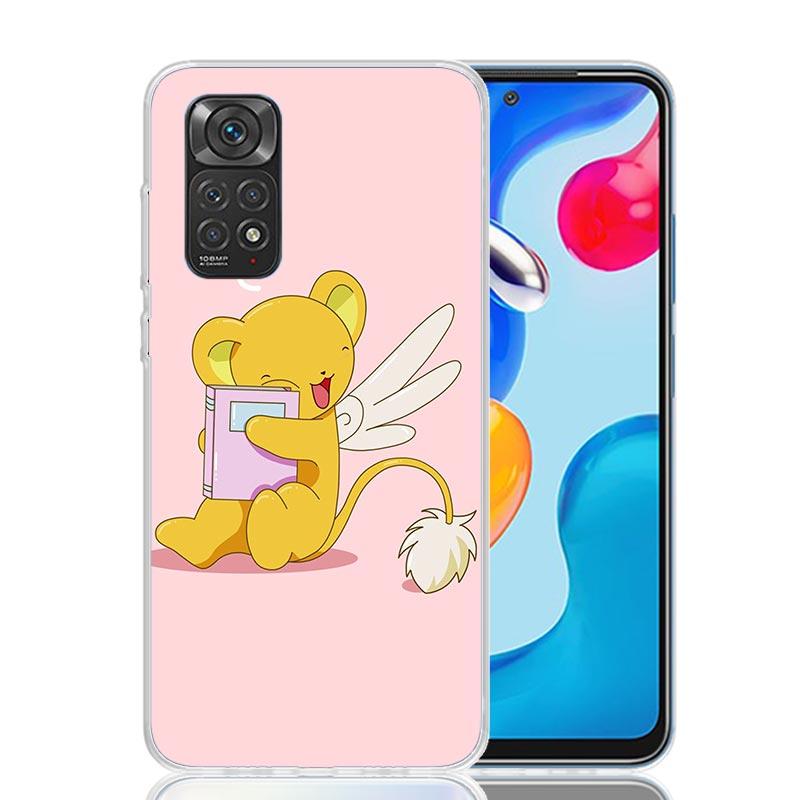 Cardcaptor Sakura Cute Magical Girl Phone Case For Xiaomi Redmi Note 13 14 15 Pro Plus 12S 12 14S 11S 11E 10 10S 11 11T 5G 4G Co
