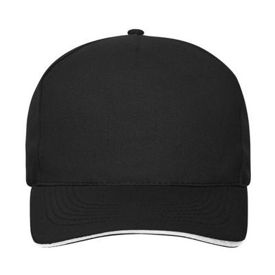 Myrtle Beach 5-Panel Bio-Baumwoll-Sandwich-Peak-Kappe