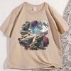 Funny Bearded Dragon T Shirts Casual Cotton Short Sleeve Tshirt Loose Round Neck Oversized Y2k Clothing High Qualty Tees