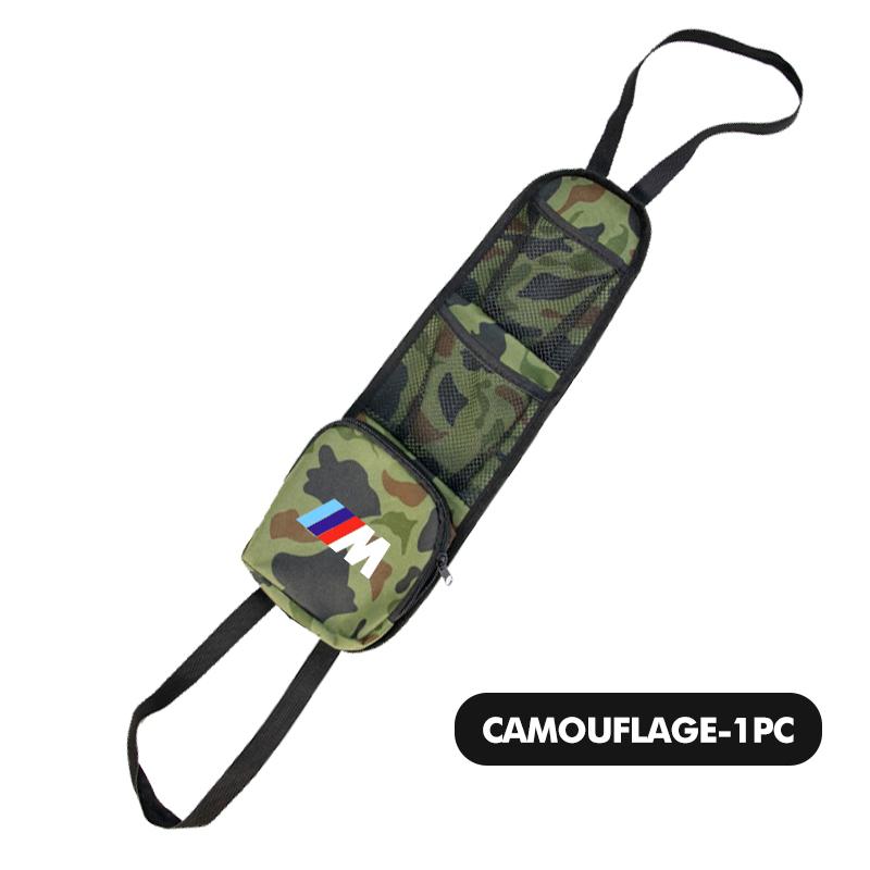 JVVO7 For BMW Car Seat Side Storage Hanging Bag Phone Wallet Card Organizer Bag E93 F10 F20 F30 F40 F15 F25 F26 F31 F49 F86 M3 M5 X3