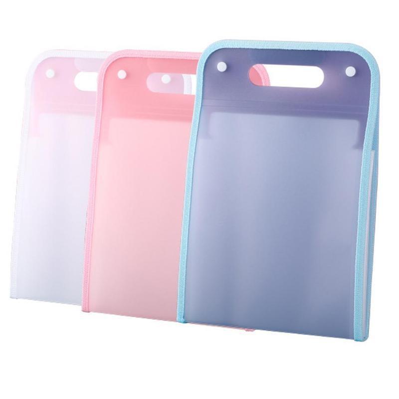 

Портативная папка для документов формата А4, сумка для документов, большая вместительная прозрачная полипропиленовая вертикальная коробка для органов для офиса, сумка-органайзер для хранения бумаги