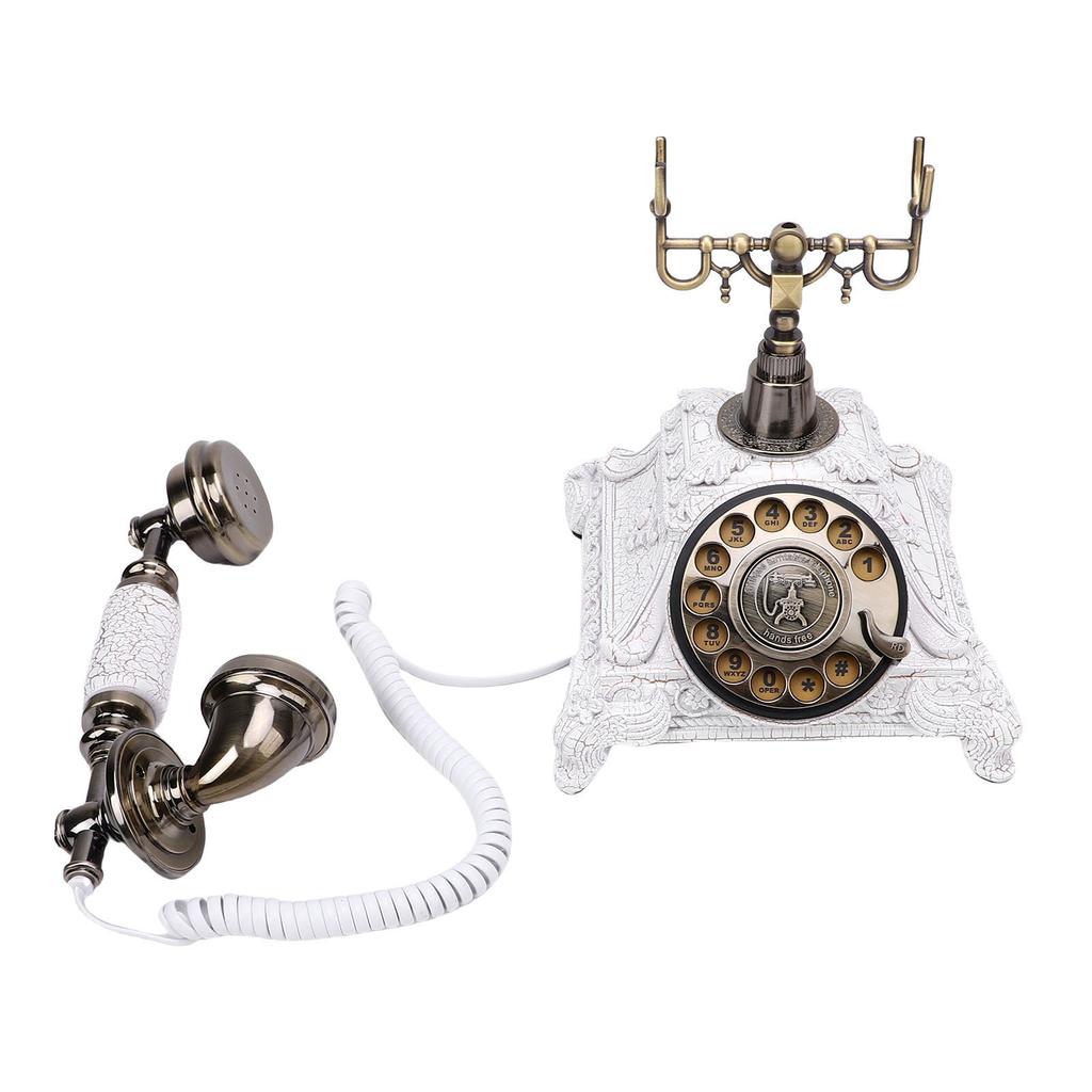 Guest Book Phone 32G Capacity Vintage Retro Telephone Customized Voice Message for Wedding Party