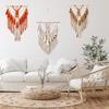 Boho Macrame Wall Hanging Handwoven Cotton Rope Tapestry with Tassels Nordic Home Decor