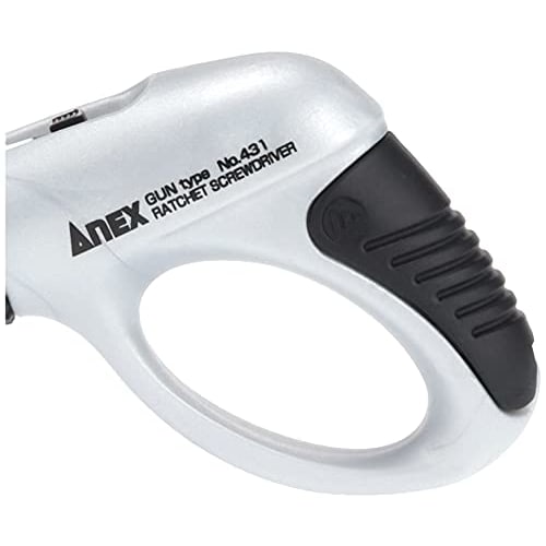 ANEX Ratchet Driver, Interchangeable, Gundora, Nejipita, Set of 2 Bits, No. 431