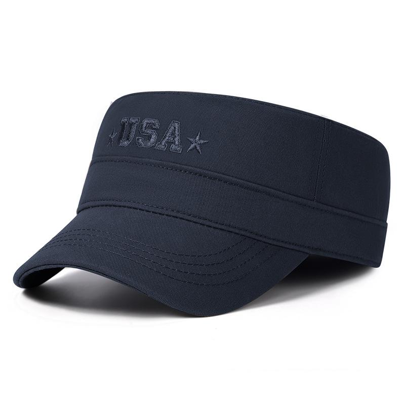 Four Seasons Flat Cap Embroidery Baseball Cap for Men