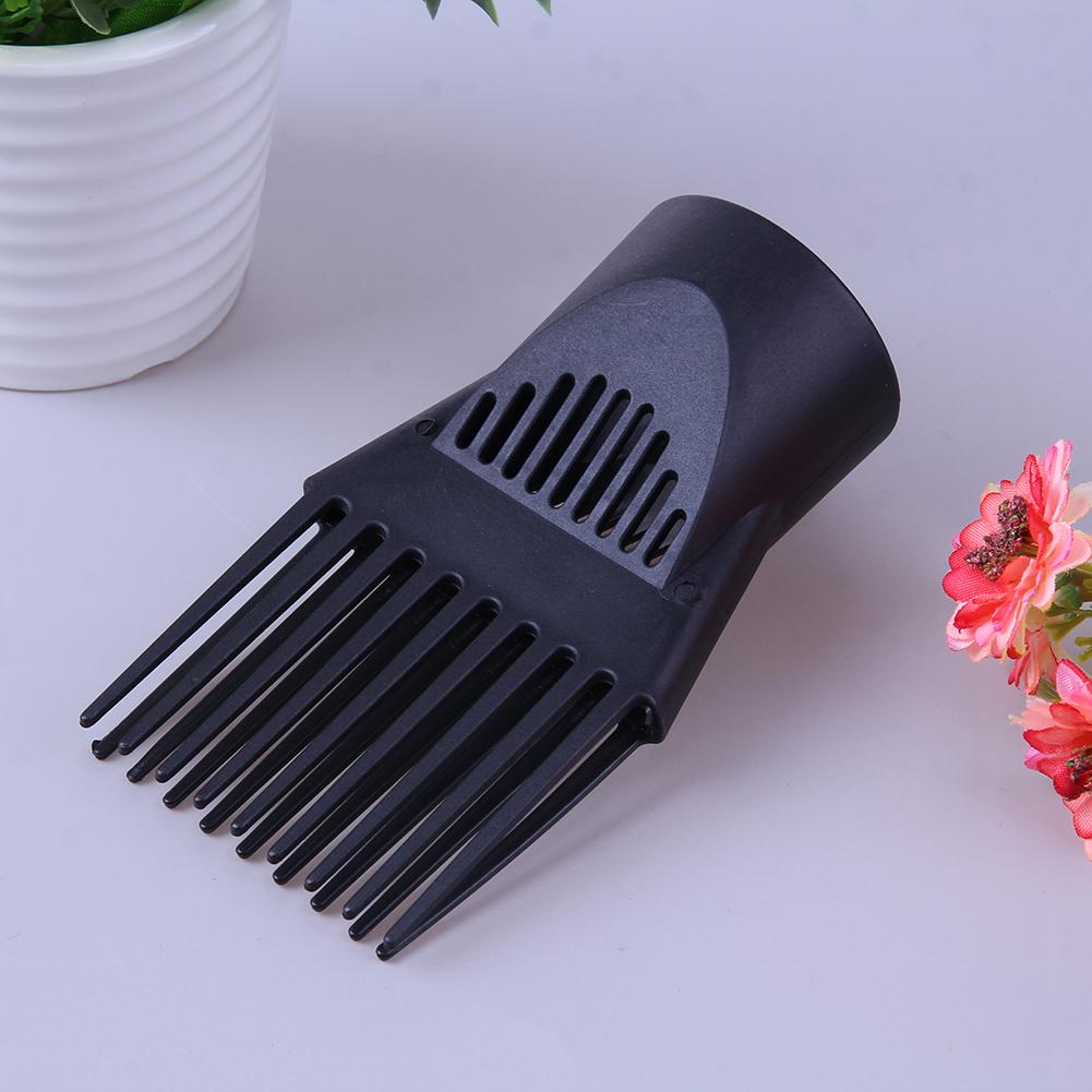 Flat Hair Curler Dryer Nozzle Plastic Hair Styling Nozzle High Temperature Resistant Shaping Tools for Professional Salon Tools
