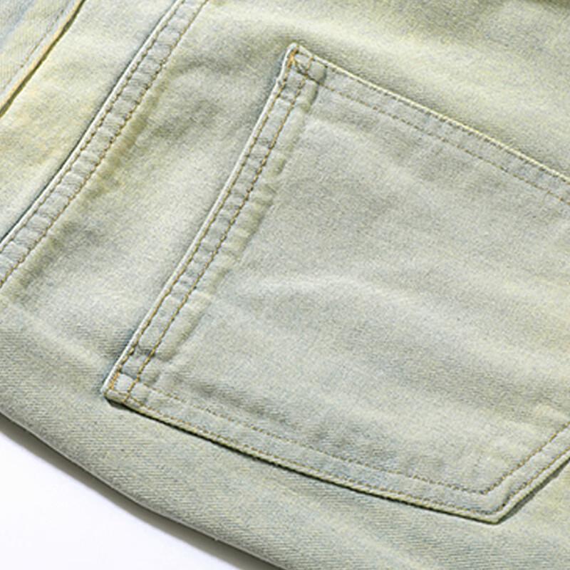 NASA MARVEL Men's Stretch Loose Straight-Leg Jeans