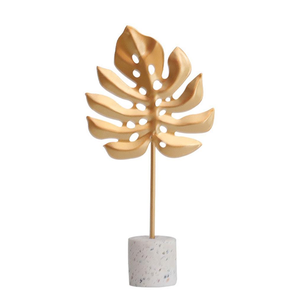 Iron Turtle Shell Leaf Sculpture Home Decorations Living Room TV Cabinet Desktop Small Craft Decoration