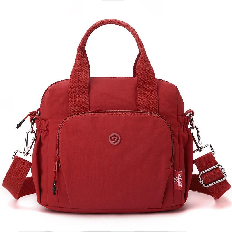 Autumn Wind Tide Women's Shoulder Oblique Span Bag Geranz Women's Bag Mom Light Travel Tote Handbag