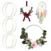 10Pcs Dream Catcher Craft Rings Heavy Duty Iron Dream Catcher Hoops for Dream Catcher Making Creative Crafting Project