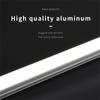 2-10PCS 0.5m Silver Aluminum Profile DIY LED Bar Light Channel Holder Milky Cover Cabinet Closet Linear Strip Light for Ceiling