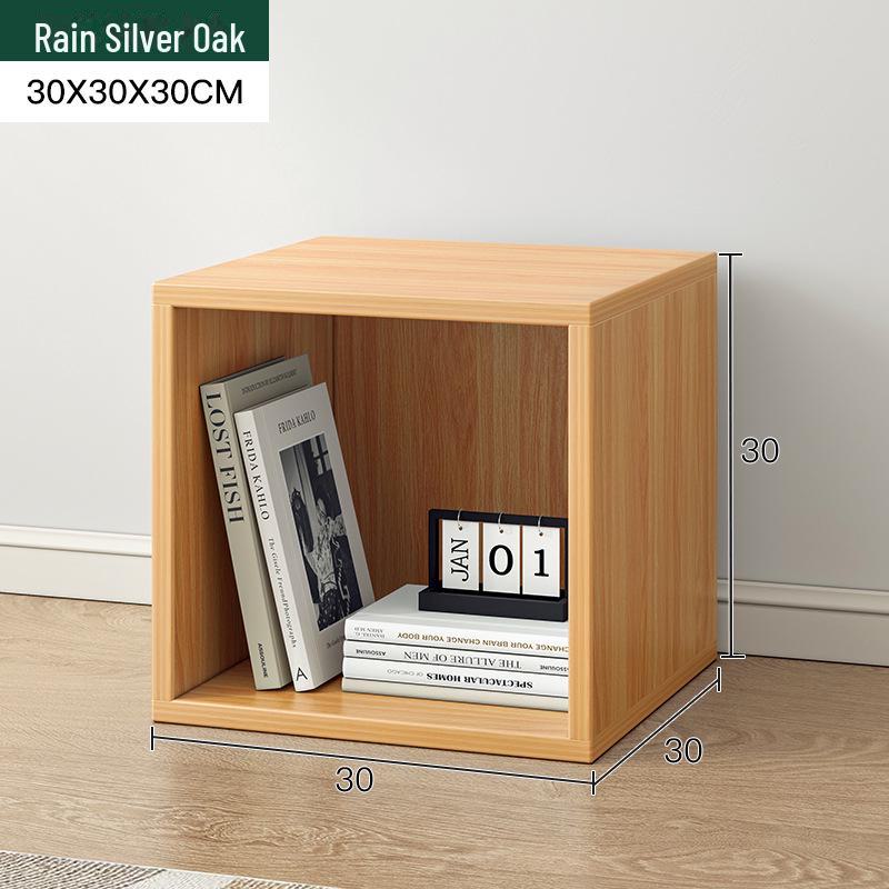 Glass Lattice Bookcase and Storage Cabinet Compact and Lightweight