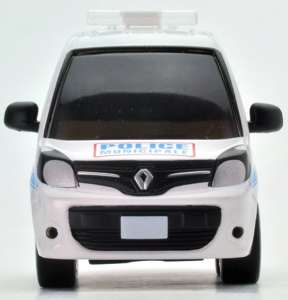 Z47b Renault Kangoo Police Car Choro-Q (White)