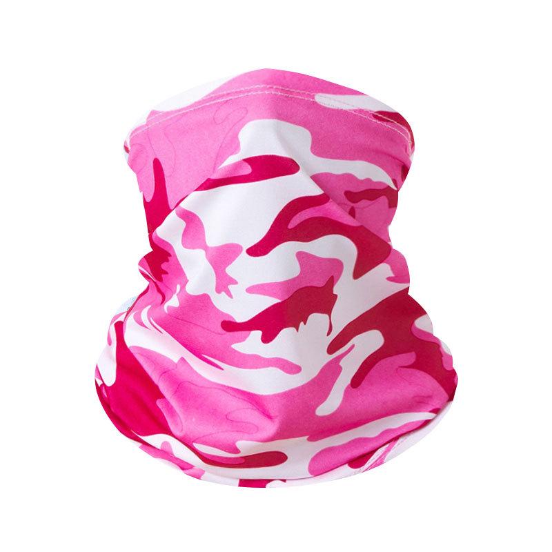 Summer Outdoor Cycling Milk Silk Face Mask: Sun Protection Neck Gaiter, Multifunctional Headscarf, Neck Warmer