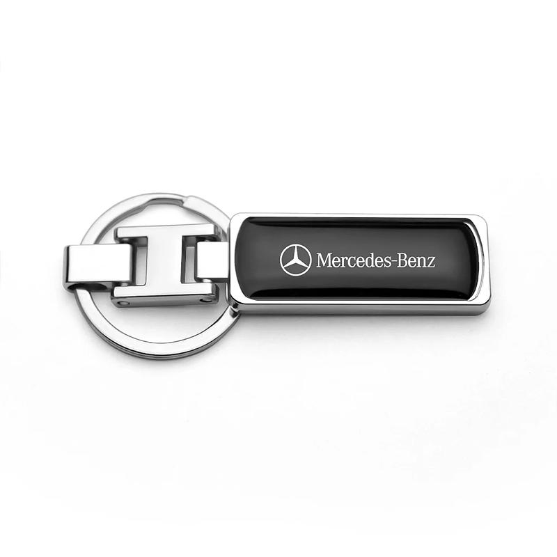 GLC GLB New Style Car Badge Keychain Creative Pendant Keyring For Mercedes Benz AMG W203 W206 W220 W205 W211 W212 W201 W210 W10