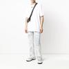 OFF-WHITE Oversized Fit Wavy Line T-Shirt White Men Streetwear OMAA038R201850040110