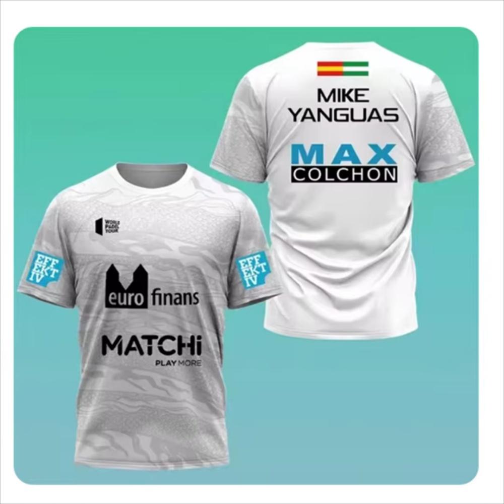 Pánské prodyšné sportovní tričko na padel pro páry Tenisové sportovní oblečení Letní móda Herní uniformy Butik Pánské rychleschnoucí tričko