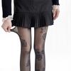 Patterned Fishnet Stockings Leggings,High Waist Tights Stockings for Women,Fishnets Thigh High Stockings Pantyhose