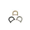 Shiling Zinc Alloy Metal D-ring Detachable Screw Buckle for Luggage and Handbag Accessories