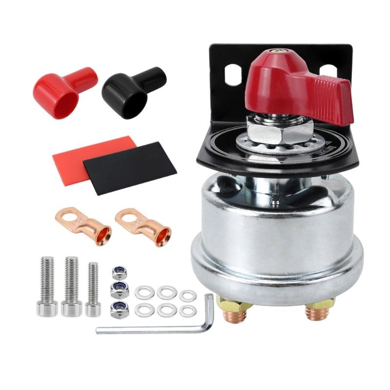 Battery Disconnect Switches, Isolator Cut Off Power Cut Battery Switches for Marine Car Boat Vehicles