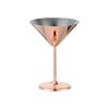 Champagne- och cocktailglas i rostfritt stål