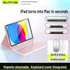 SuoYing iPad Bluetooth Keyboard Case with Mouse and Stylus Set