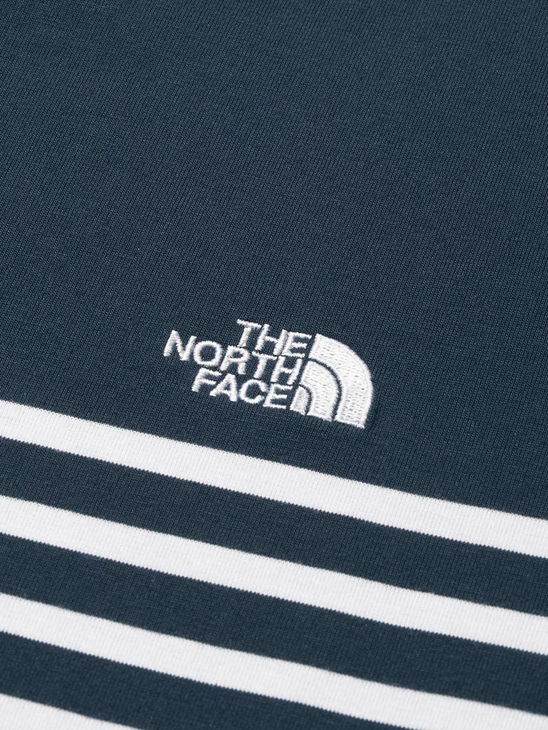 North Panel Border Urban L [The Face] S/S Tee, Navy,
