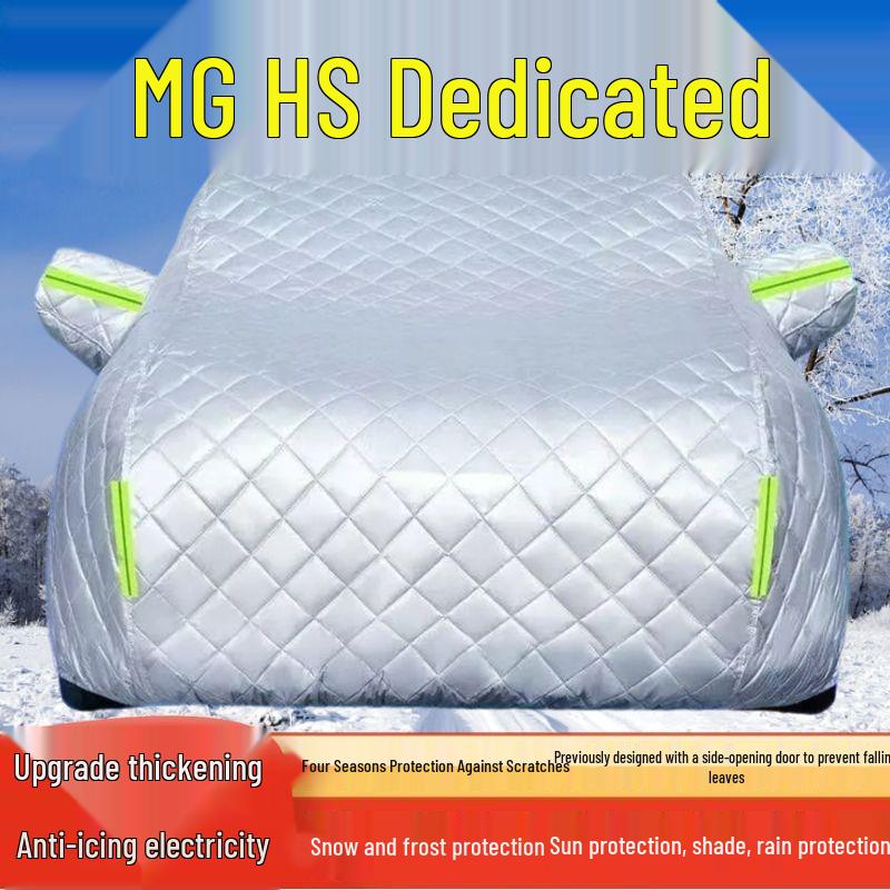 

MG HS New Energy SUV Cover: Sun, Rain, Snow, Frost, Ice, Hail Protection, Thickened Sunshade and Heat Insulation Thickened Hail Protection, All-Weather