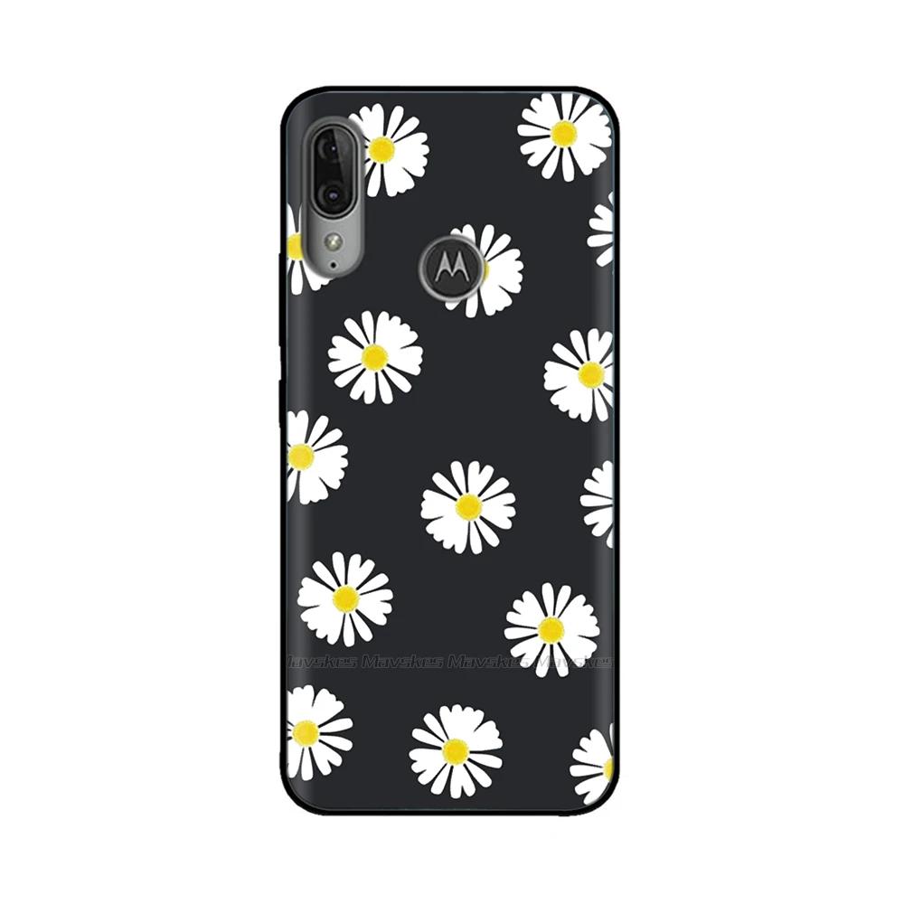 For Moto E6 Plus Case Soft Black Silicone Phone Back Cover For Motorola Moto E6 Play E6s 2020 MotoE6 Plus Case Cover Coque Funda