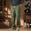 Multi-pocket overalls men's spring and autumn new American trendy brand loose casual pants youth fashion ruffian handsome straight-leg pants