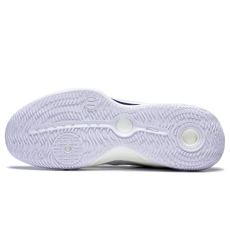 Li Ning SONIC 11 Stars Textile, Synthetic Leather Abrasion Resistant Breathable Low top Basketball Shoes Men's ABAT021-1