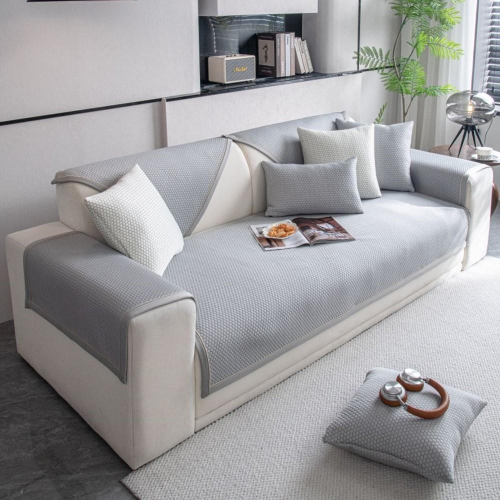 Cojin Housse De Canape Dangle Living Room Anti-slip Couch Sofa Cover Summer Nordic TWO Seat Sofa Cushion Cover Slipcover Funda