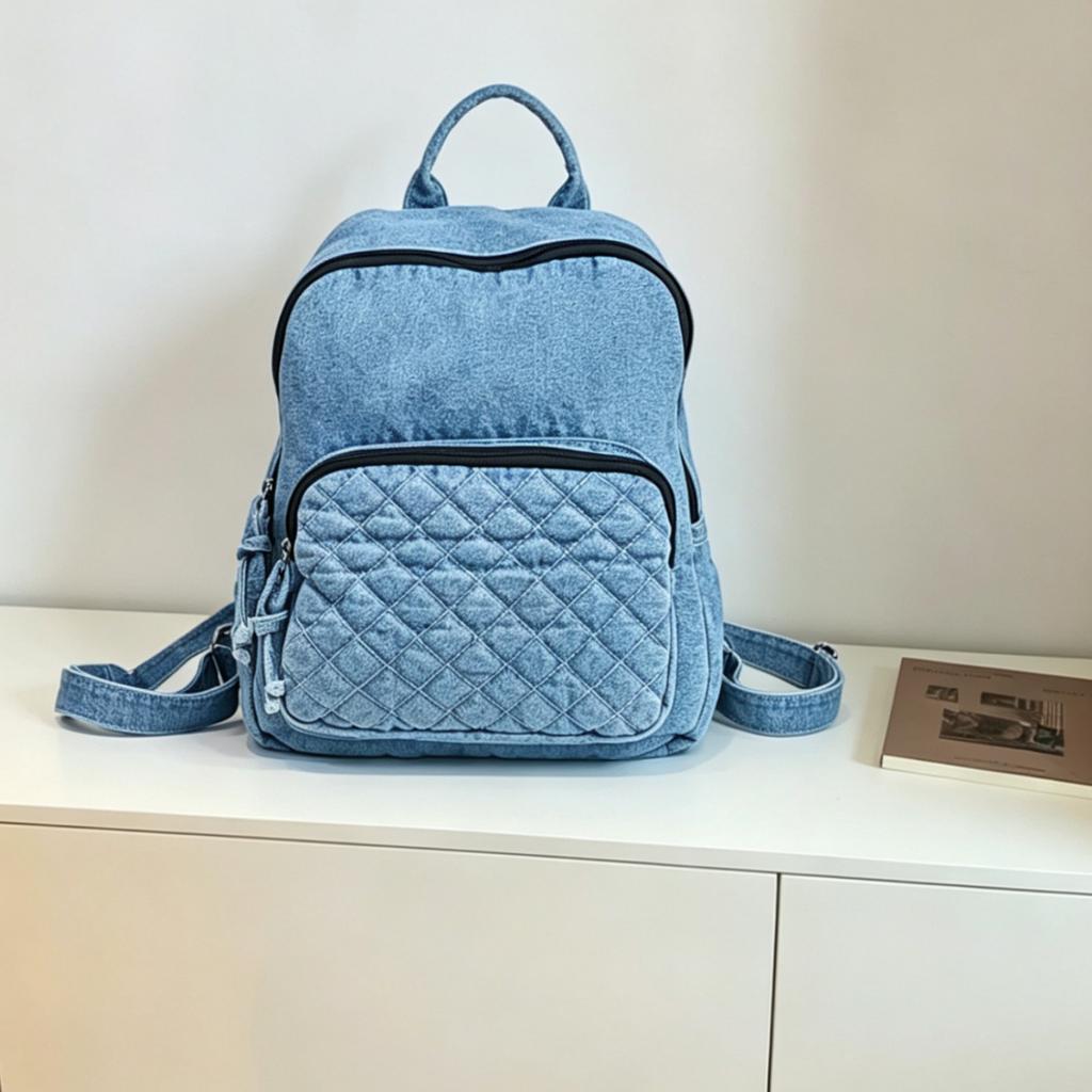 Schoolbag Daily commute Going out Large capacity backpack High value Fashion casual Simple lightweight Women's backpack